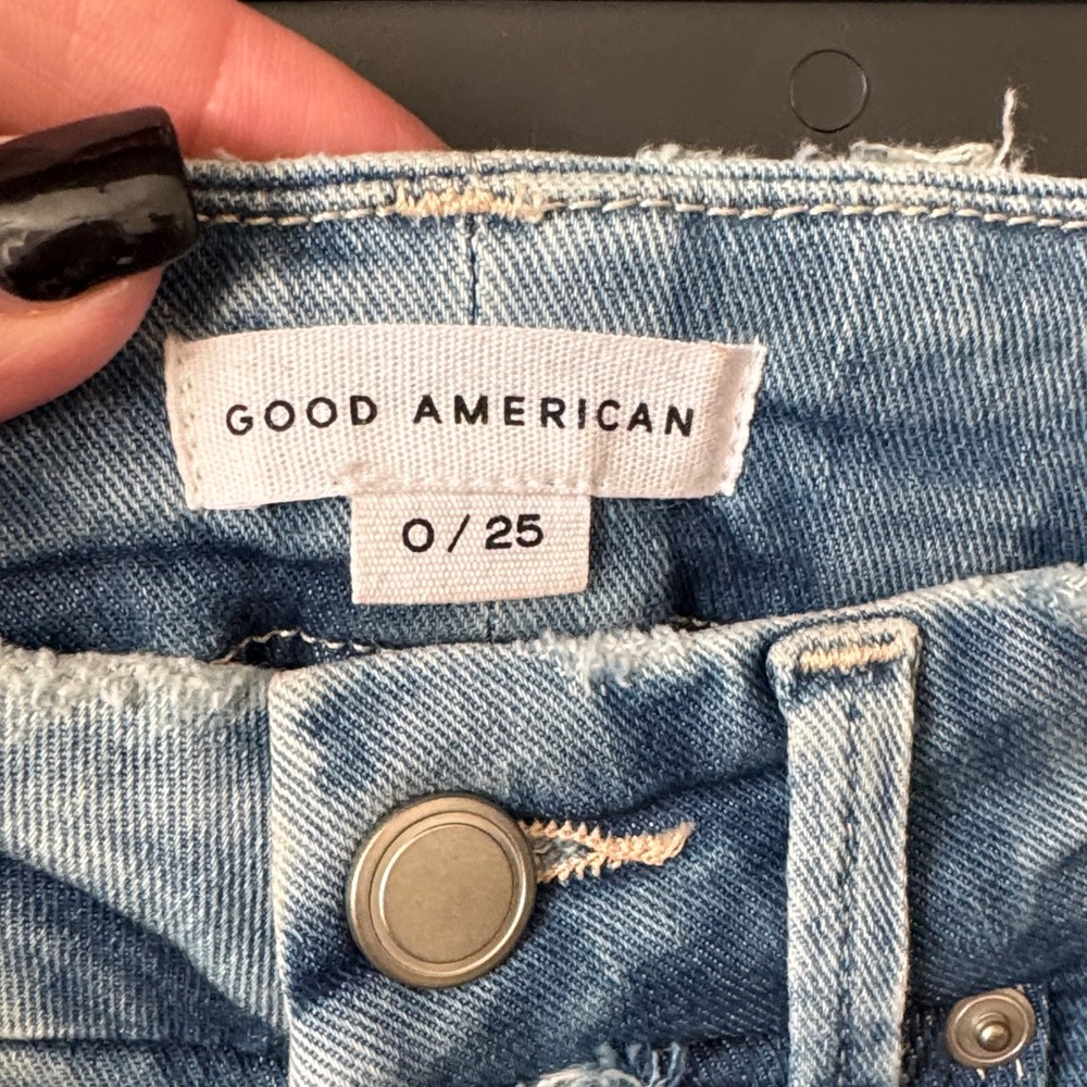 Good American Good Legs Flare Jeans💙 - Picture 2 of 9